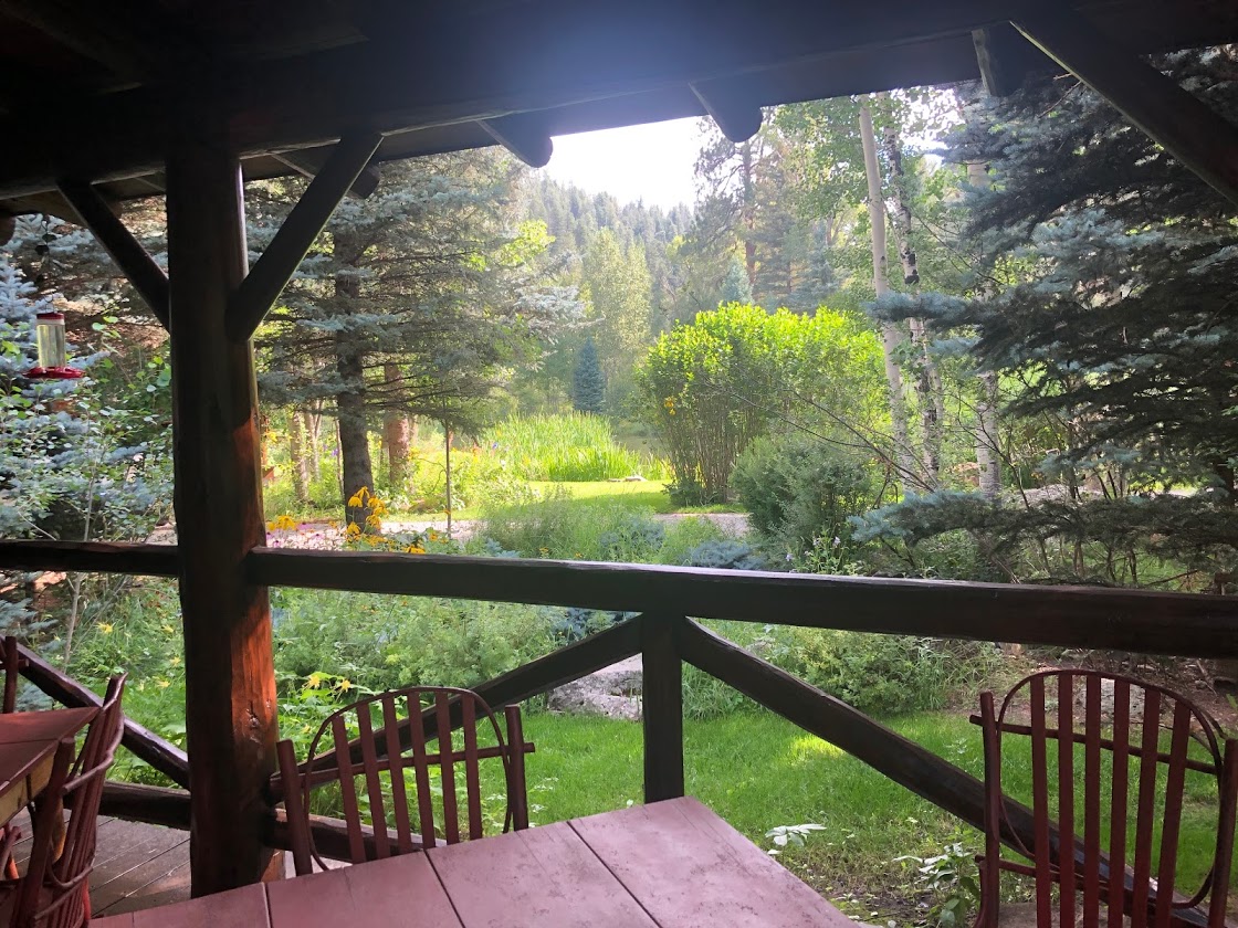 Trout Lodge - Front Porch View