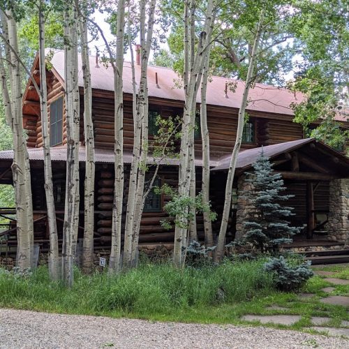 Trout Lodge - Front Porch View