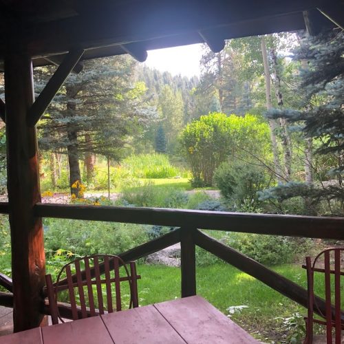 Trout Lodge - Front Porch View